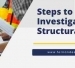 Steps to Investigate a Structural Failure